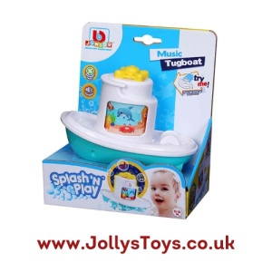 Splash n Play Musical Tugboat Bath Toy